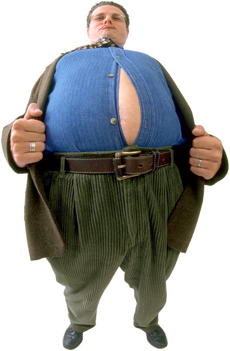 This guy needs Cutting Edge Personal Training!